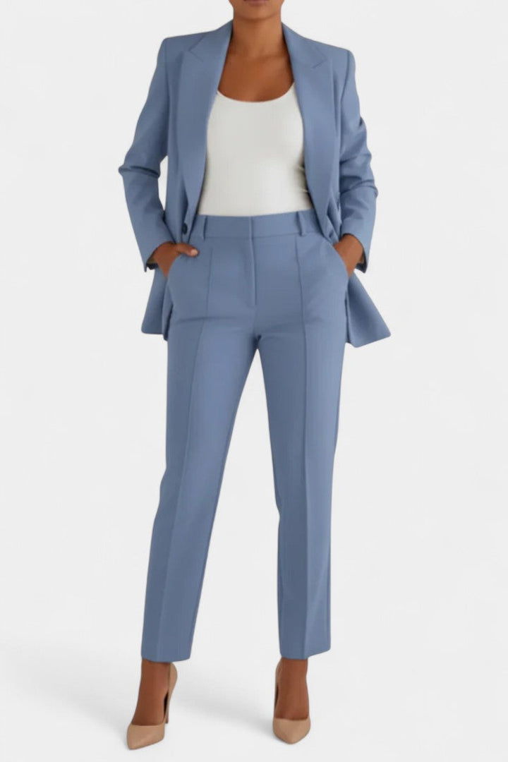 Kaia Ensemble Deux Pièces à Coupe Ajustée et Tissu Doux