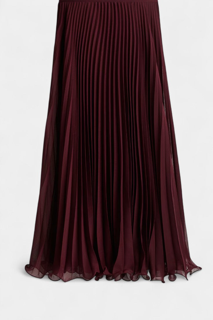 Gia Ensemble Oversized à Pull et Jupe Midi Ajustée