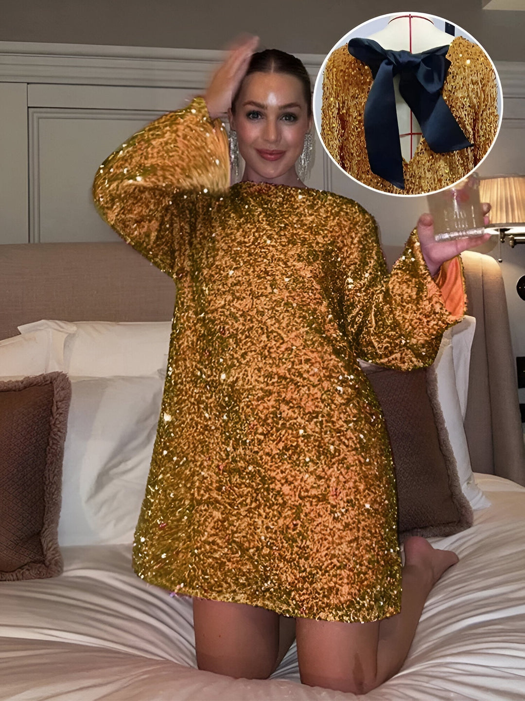 Lisa™ | Robe élégante avec nœud